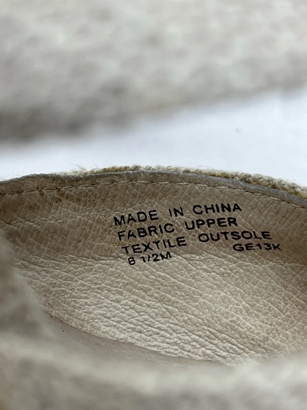 MICHAEL MICHAEL KORS DAMITA WEDGE OPEN TOE CANVAS ZIP UP SANDAL ESPADRILLES 8.5